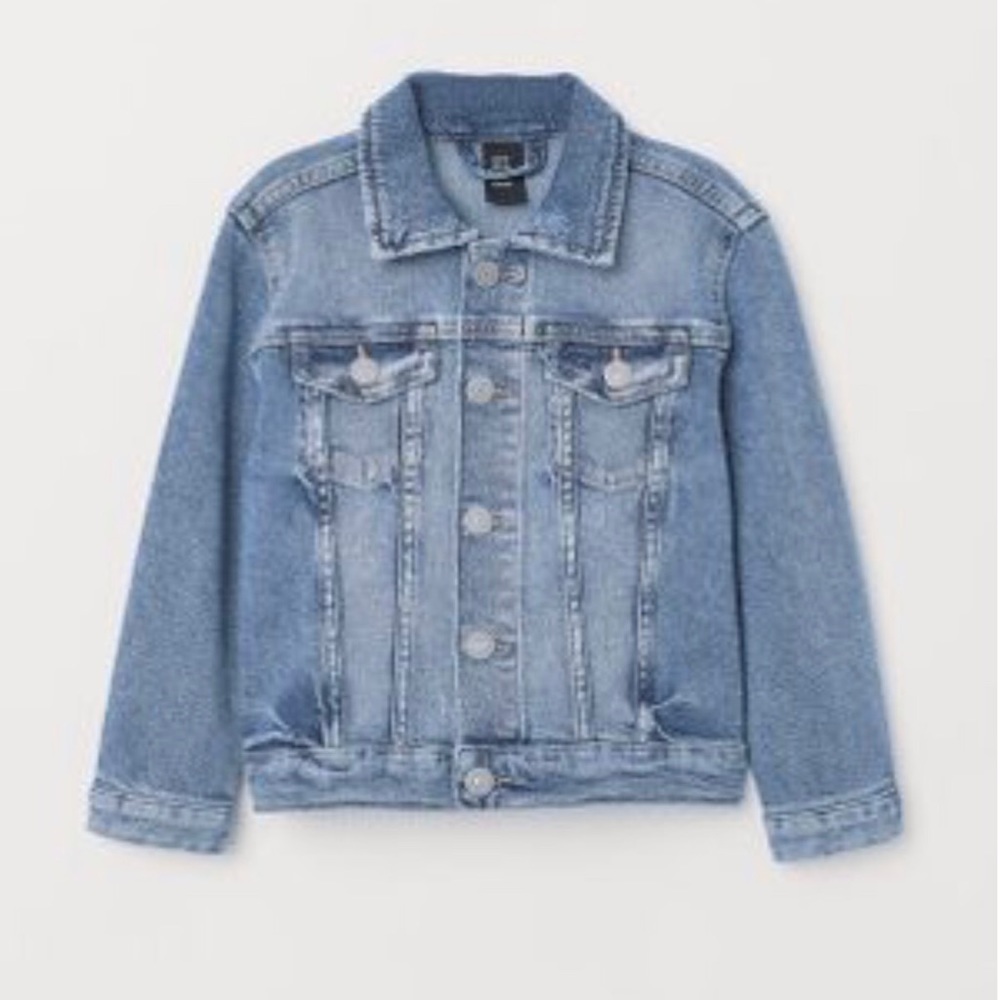 Boy’s H&M Light Denim Jacket Size 6-7